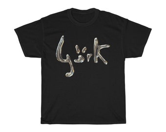 BJORK Tシャツ Bjork Metallic Debut Logo T-shirt - Etsy