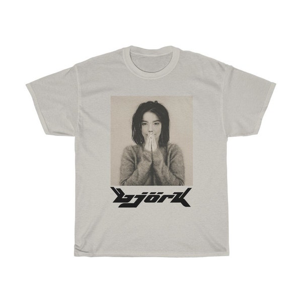 Bjork Debut Photograph Vintage Vibe T-shirt