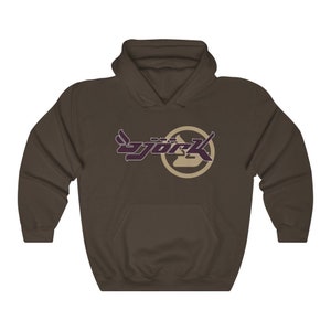 Bjork Homogenic Circle Logo Felpa con cappuccio (Vino & Beige)