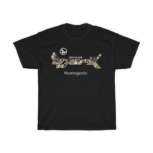 Bjork Homogenic Vintage Camo Logo T-shirt