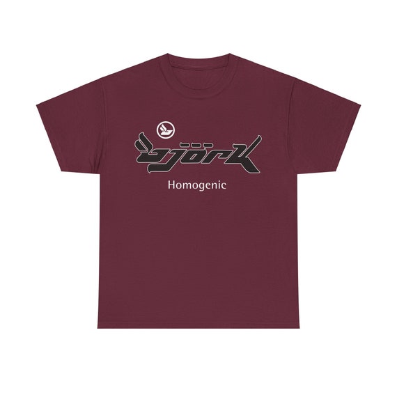 Bjork Tシャツ Bjork Metallic Debut Logo T-shirt - Etsy