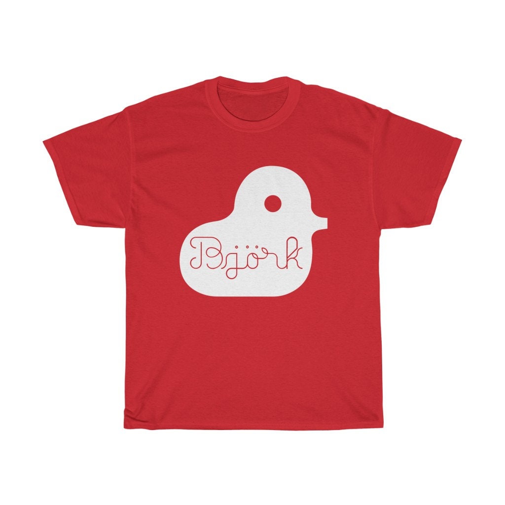 Bjork Duck Logo Vintage Vibe T-shirt - Etsy