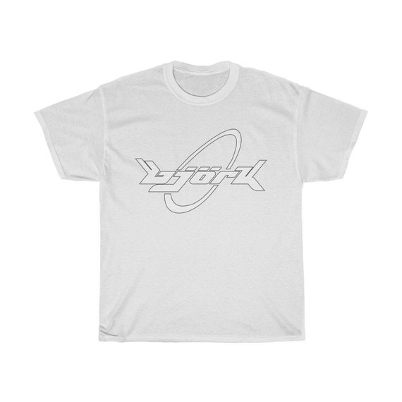 Bjork Debut Logo T-shirt ( Black / White ) - Etsy