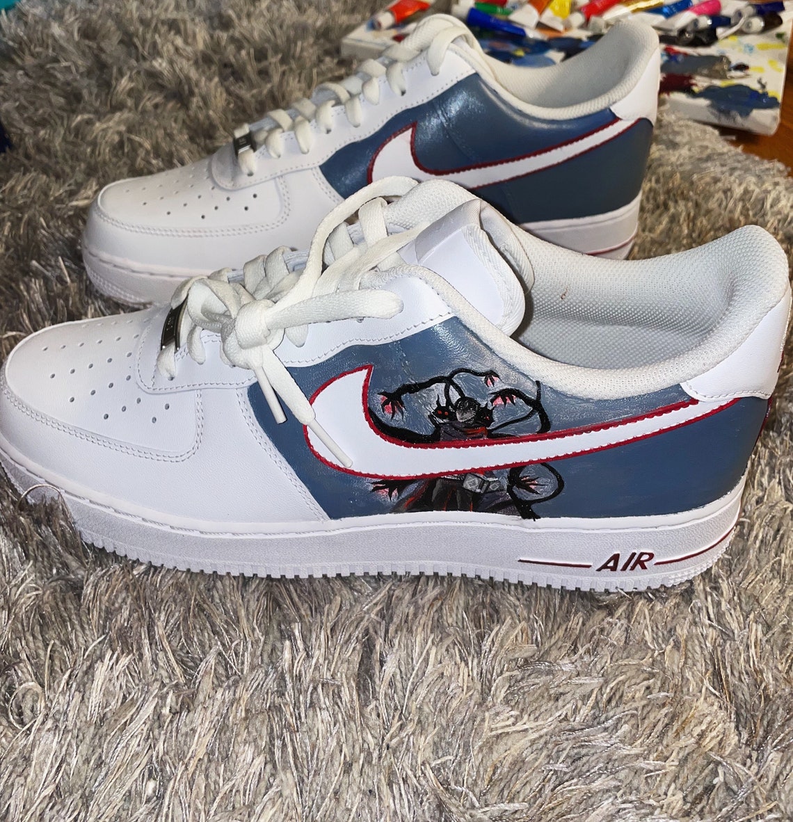 custom nike air force 1 anime