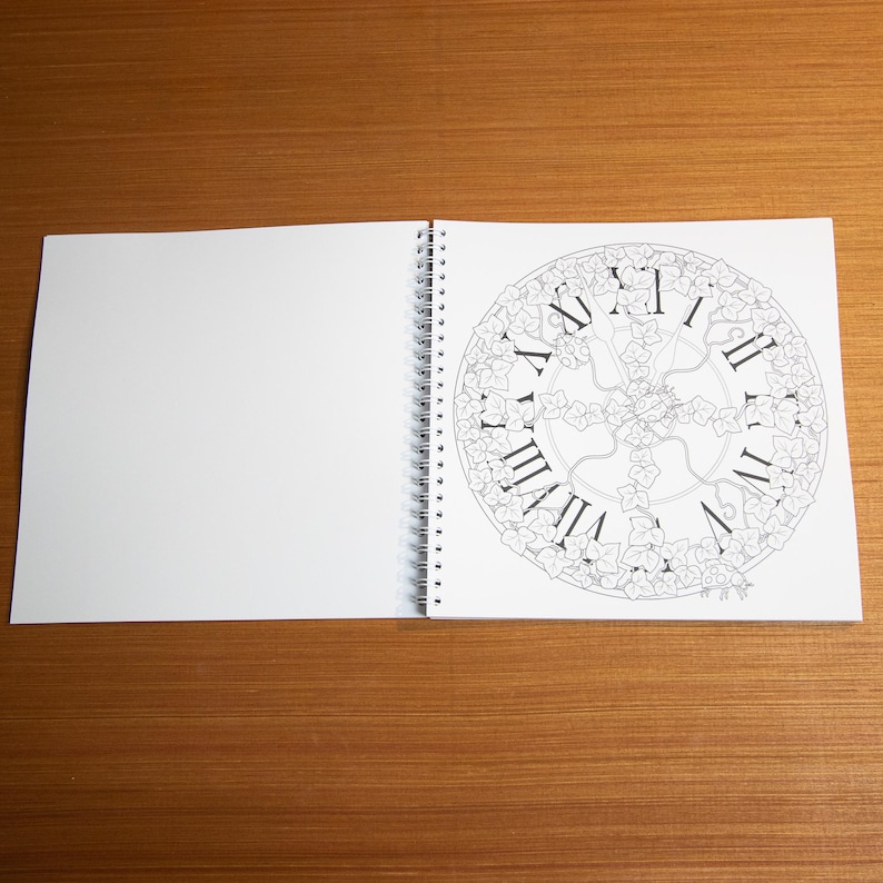 Stormseye Style Mandalas To Colour, Spiral Bound Colouring Book, No AI Hand Drawn Art, Single Side Printed, Thick Paper, Gifts For Artists Bild 8