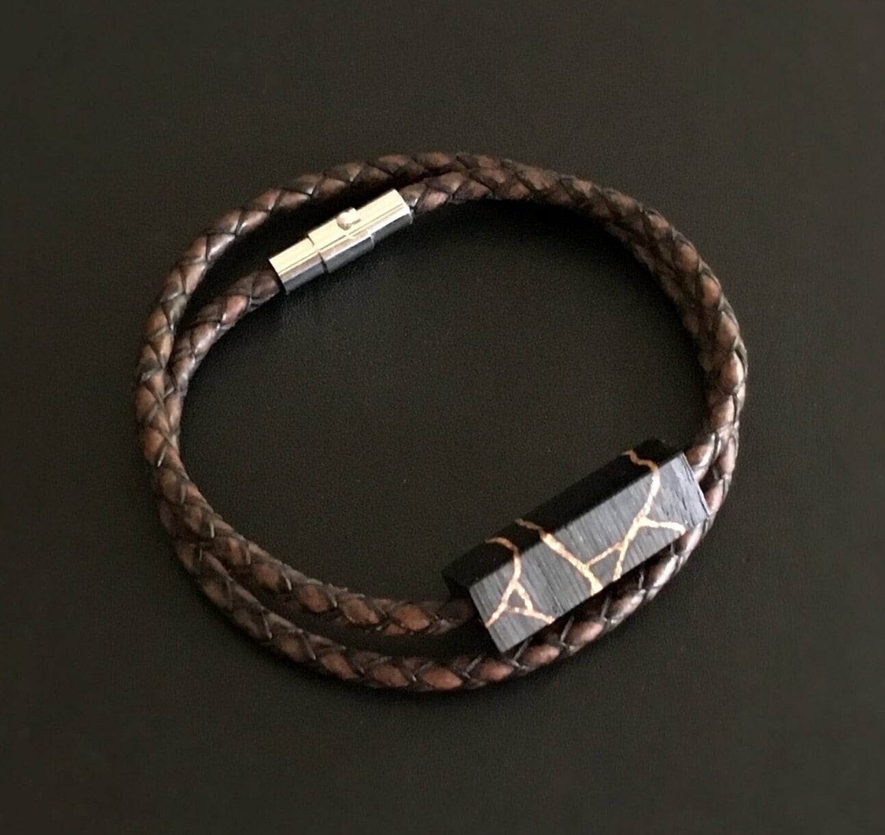 送料関税込【King Ice】OAK WOOD BRACELET ブレスレット☆国内発 キングアイス King Ice 腕輪 ブレスレット ロレックスリンク