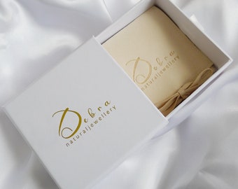 Logo Gift Box. My Brand Logo Gift Box For Your Jewellery Item