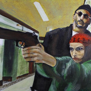 The Professional Art, Leon Art, Matilda, Hitman Art