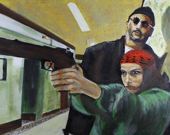 The Professional Art, Leon Art, Matilda, Hitman Art