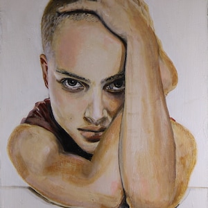 Portman Art-- V for Vendetta Art