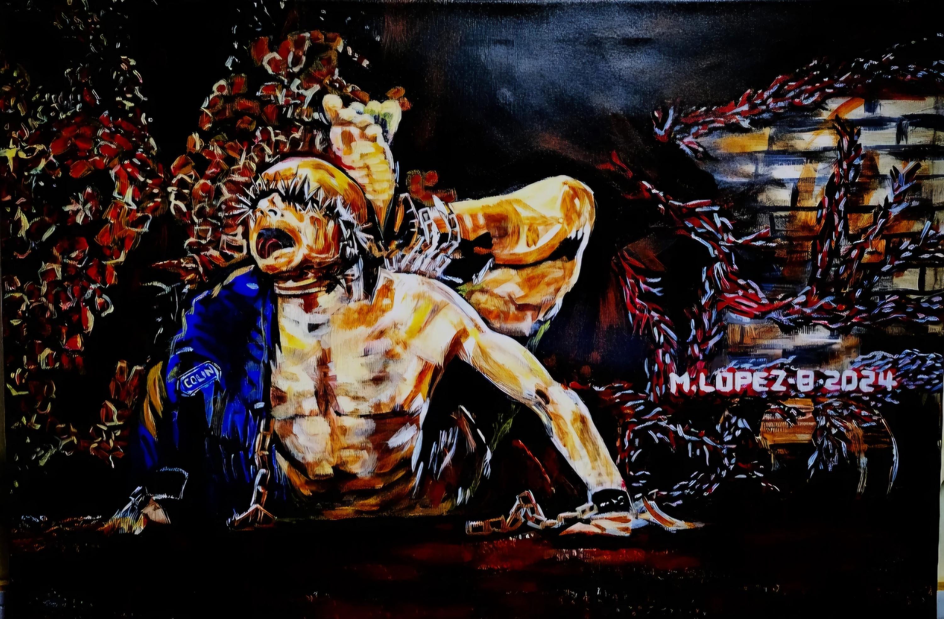 Silent Hill Art--colin, School Janitor Art-- Tortured Colin Demon
