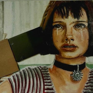 The Professional Movie Art-- Portman Art-- Leon Art--All I want is Love or Death&quot;
