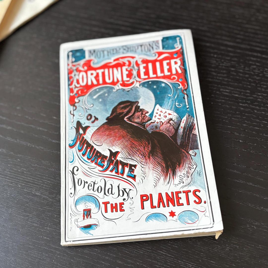 Vintage Mother Shipton’s Fortune Teller Book - Fates Foretold by the ...