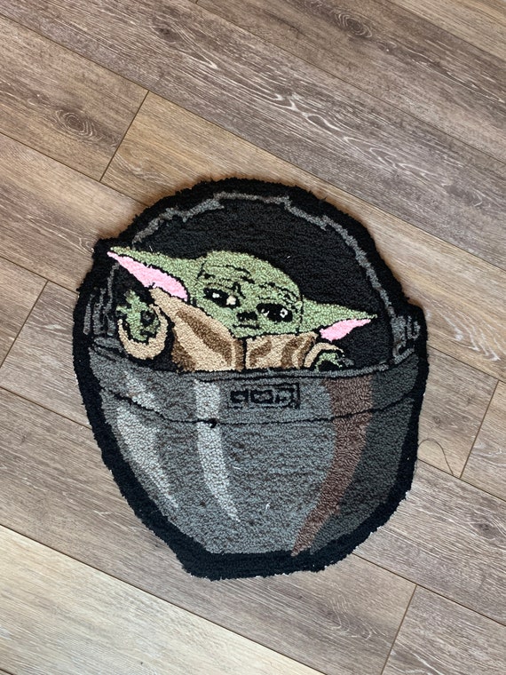 BABY YODA rug Unofficial Plus other Star wars Icons Luke Etsy