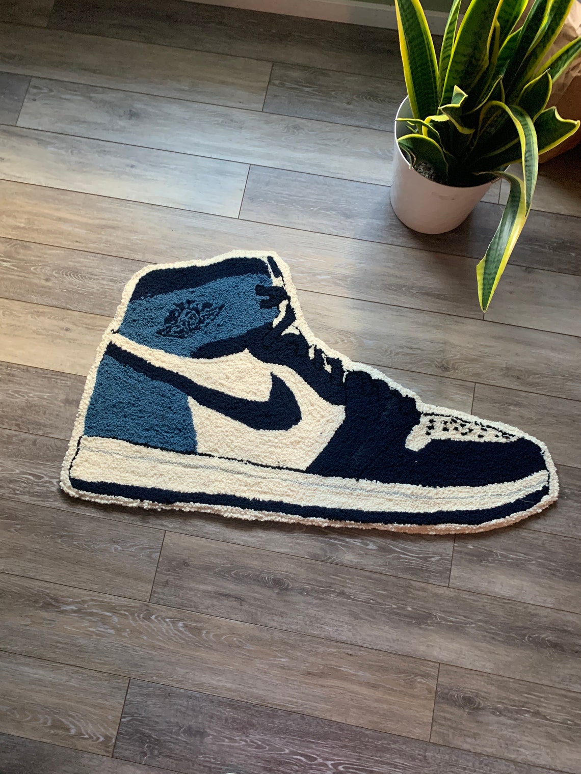 Jordan 1 Custom Rug Etsy