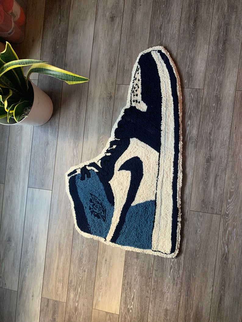Jordan 1 Custom Rug Etsy