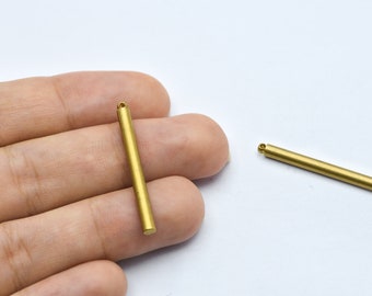 3x32mm Raw Brass Himmeli, Raw Brass Tubes Beads  Raw Brass Plated, Raw Brass Tubes, Raw Brass Stick, Brass Findings RB519