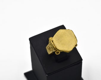 Adjustable Bezel Ring, Raw Brass Ring, Bezel Ring, Wholesale Ring, Mountings, Gold Ring, Brass Ring Findings, Settings Ring, Blank Ring