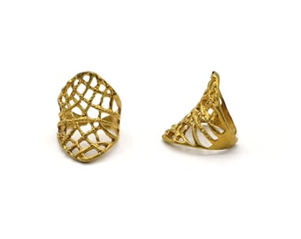 Adjustable Ring, Spider Web Rings, Raw Brass Ring, Jewelry Ring, Wholesale Ring, Brass Ring, Brass Ring Findings, Rings