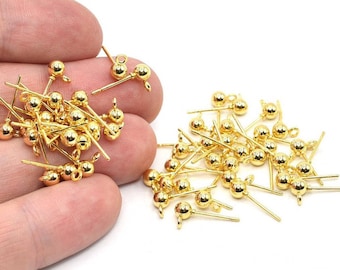 27 x 20 mm 24k 光沢のある金メッキダイヤモンド型ワイヤー、フープ