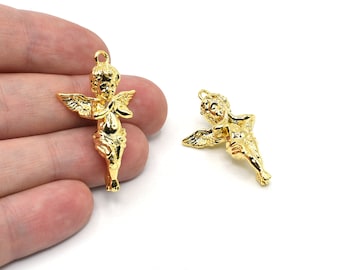 20Pcs Antique Silver Girl Kids Baby Praying Angel Charms Pendant For DIY Jewelry 20Pcs Antique Silver Girl Kids Baby Praying Angel Charms Pendant For DIY Jewelry
