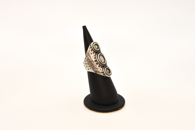 ARS024 Silver Plated Ring Wholesale Ring Brass Ring Findings Jewelry Ring Brass Ring Silver Plated Adjustable Bezel Ring Blank Ring