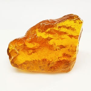429 Ct Ambra grezza naturale Ambra gialla rara Ambra baltica grezza Pietre preziose sciolte