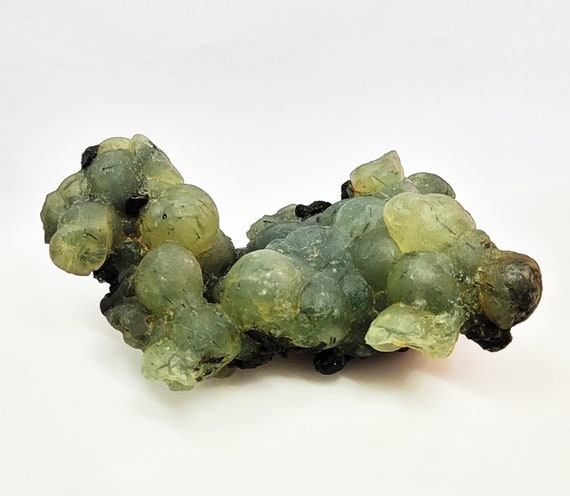 プレナイト×エピトード　鉱物標本　マリ マリ共和国産 プレナイト ・エピドート – 天然石ハッピーギフト