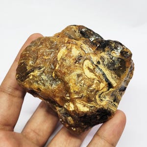 661 carati di ambra baltica grezza estratta da Erath, ambra baltica grezza naturale, gemme sciolte di ambra baltica