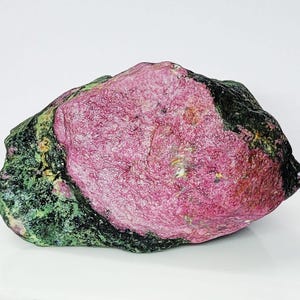 Natural Ruby in Zoisite Specimen: Tanzania Red & Green Crystal