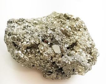 225 Ct Natural Metallic Pyrite Crystal Rough, Pyrite Cluster, Cluster Crystal Pyrite, Natural Pyrite Chunk Loose Gemstones