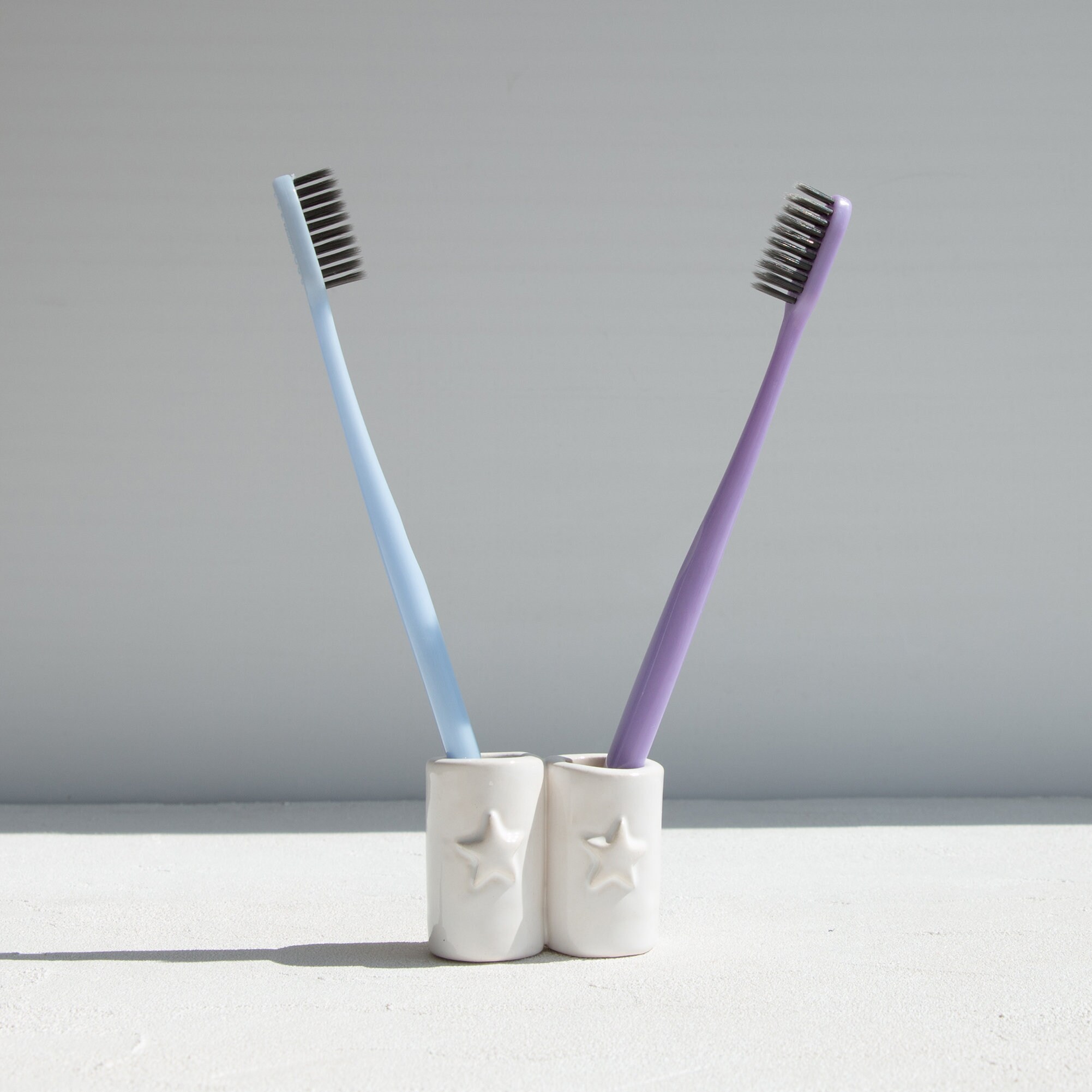 Toothbrush Holder Handmade. Ceramic Toothbrush stand. Modern Etsy