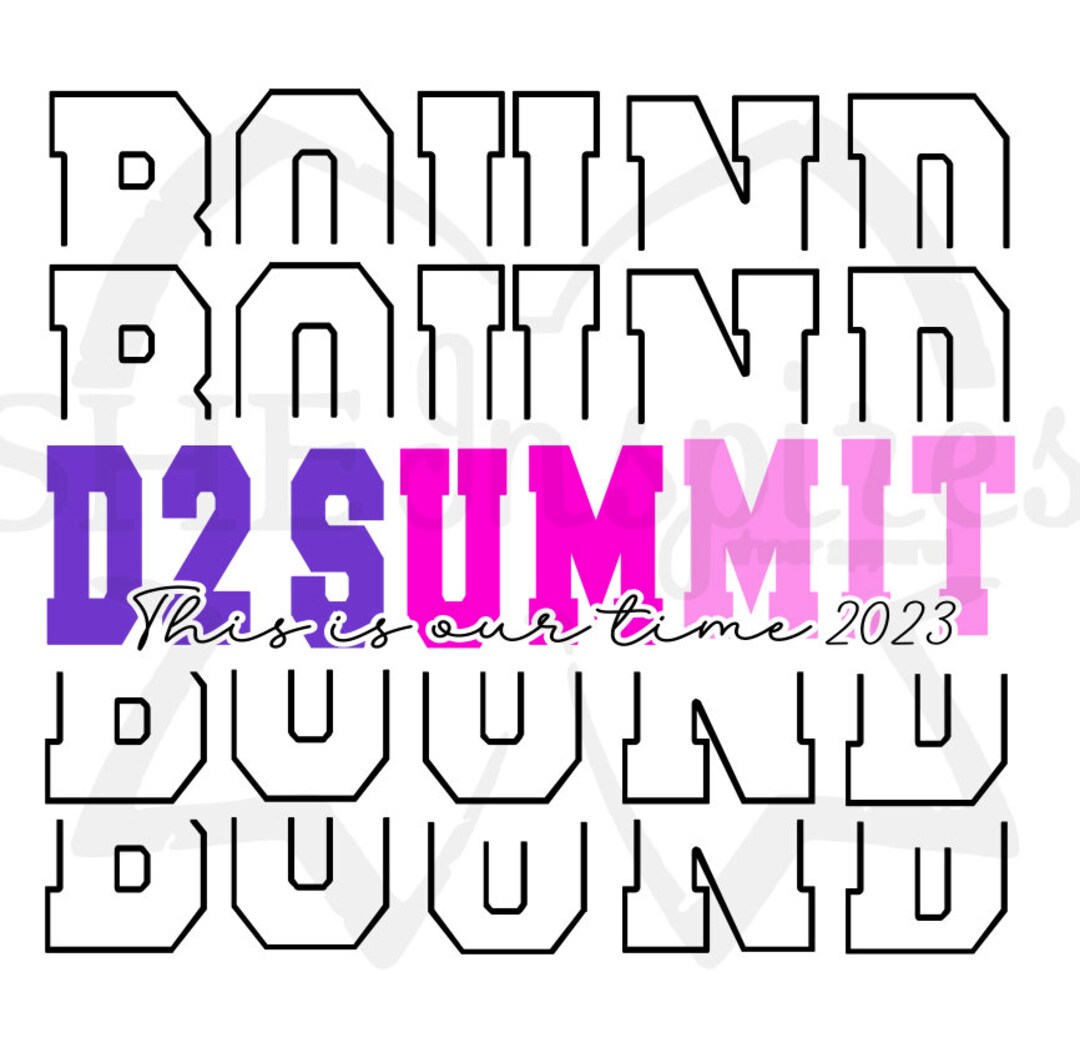 Custom D2 Summit Bound Digital Download SVG PNG DTF Etsy
