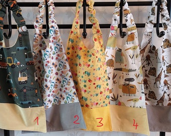 Customizable ELASTIC TOWELS, canteen napkins. Great bibs.