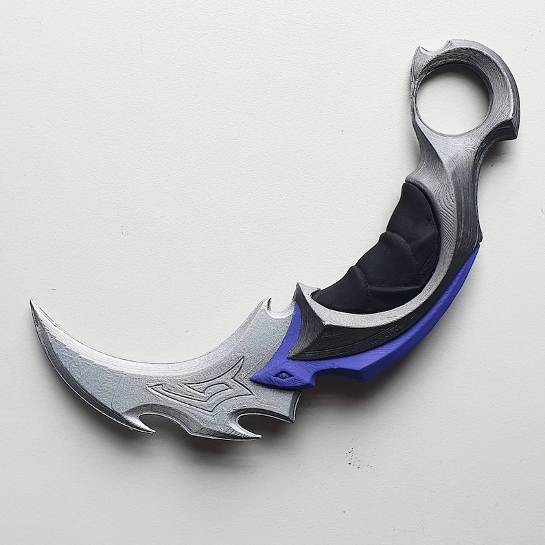 Valorant Reaver Karambit Etsy