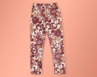 Floral Print Leggings