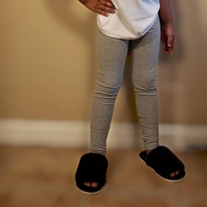 Toddler Girl Ribbed Leggings