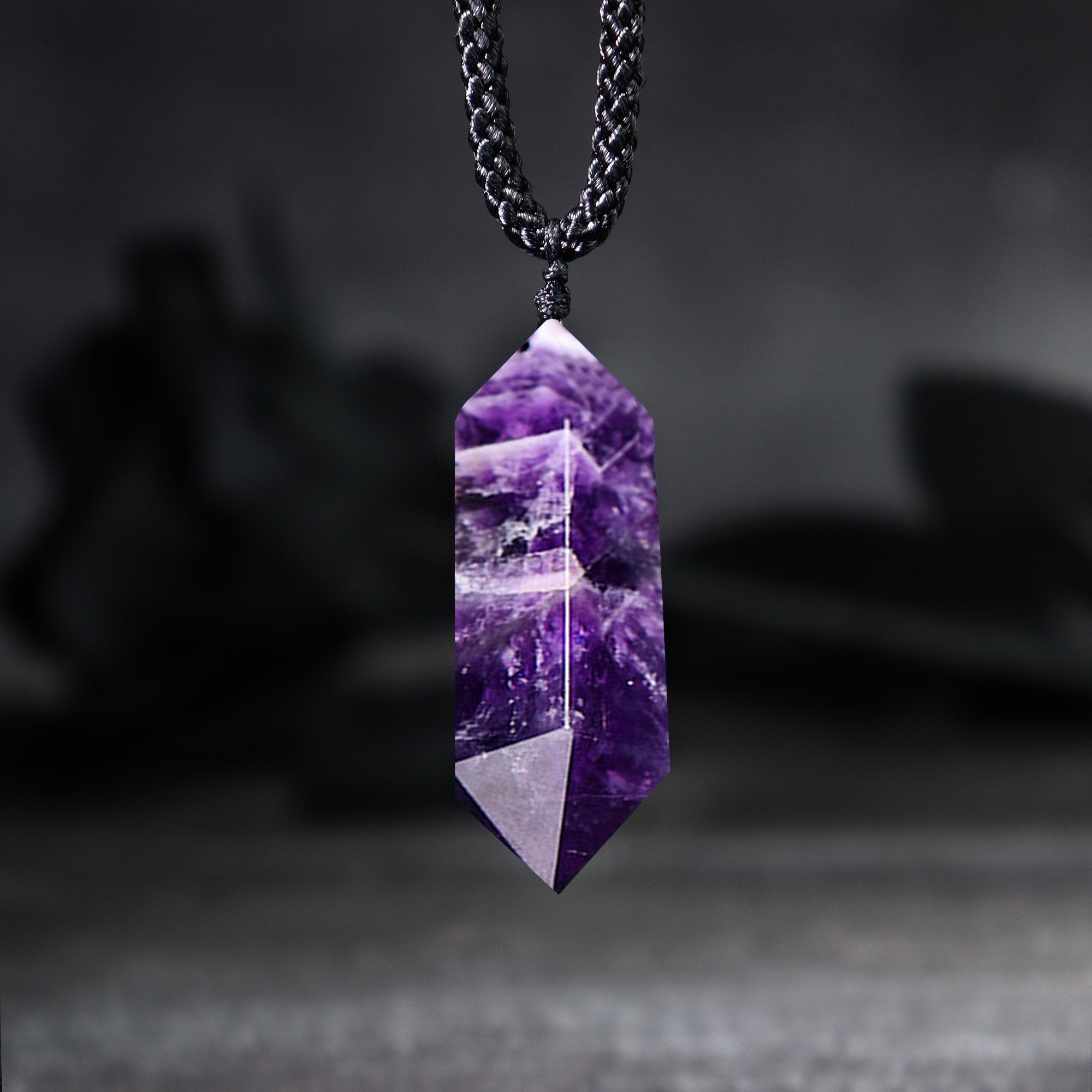 Amethyst Crystal Necklace – Joseph Brooks Jewelry