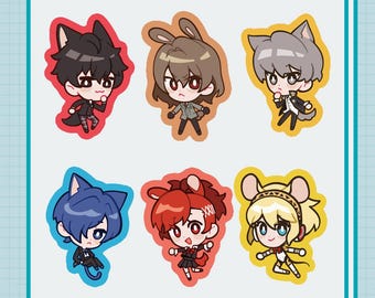 Persona Pillow Keychains