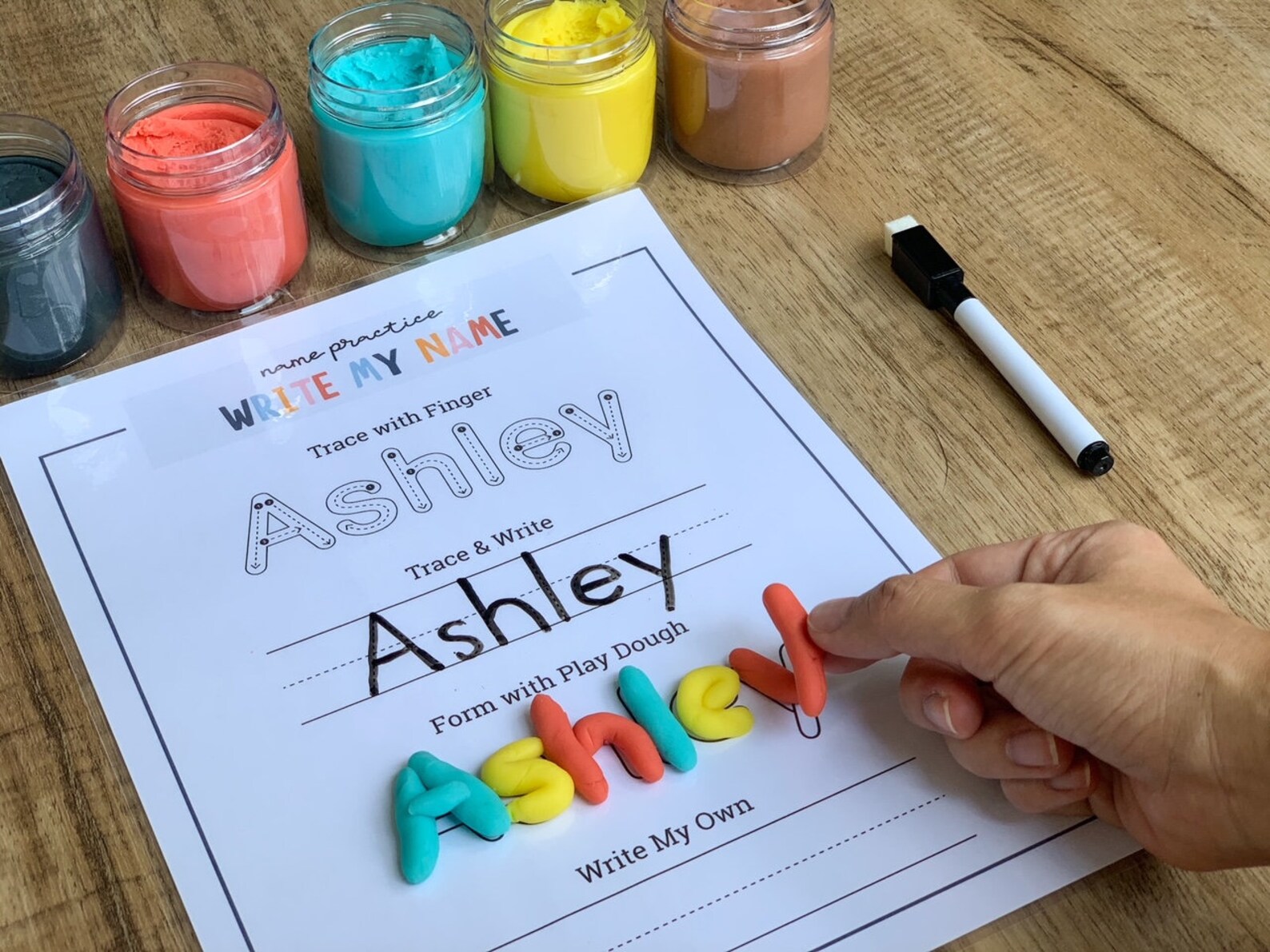 Name Writing Custom Name Printable Name Practice Name Etsy