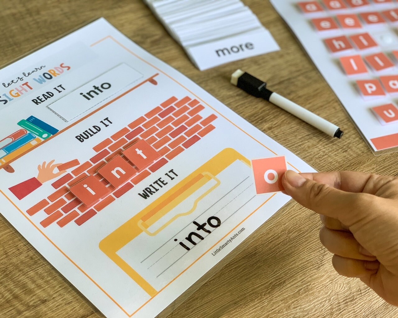 Sight Words Kindergarten Printable Homeschool Learning - Etsy