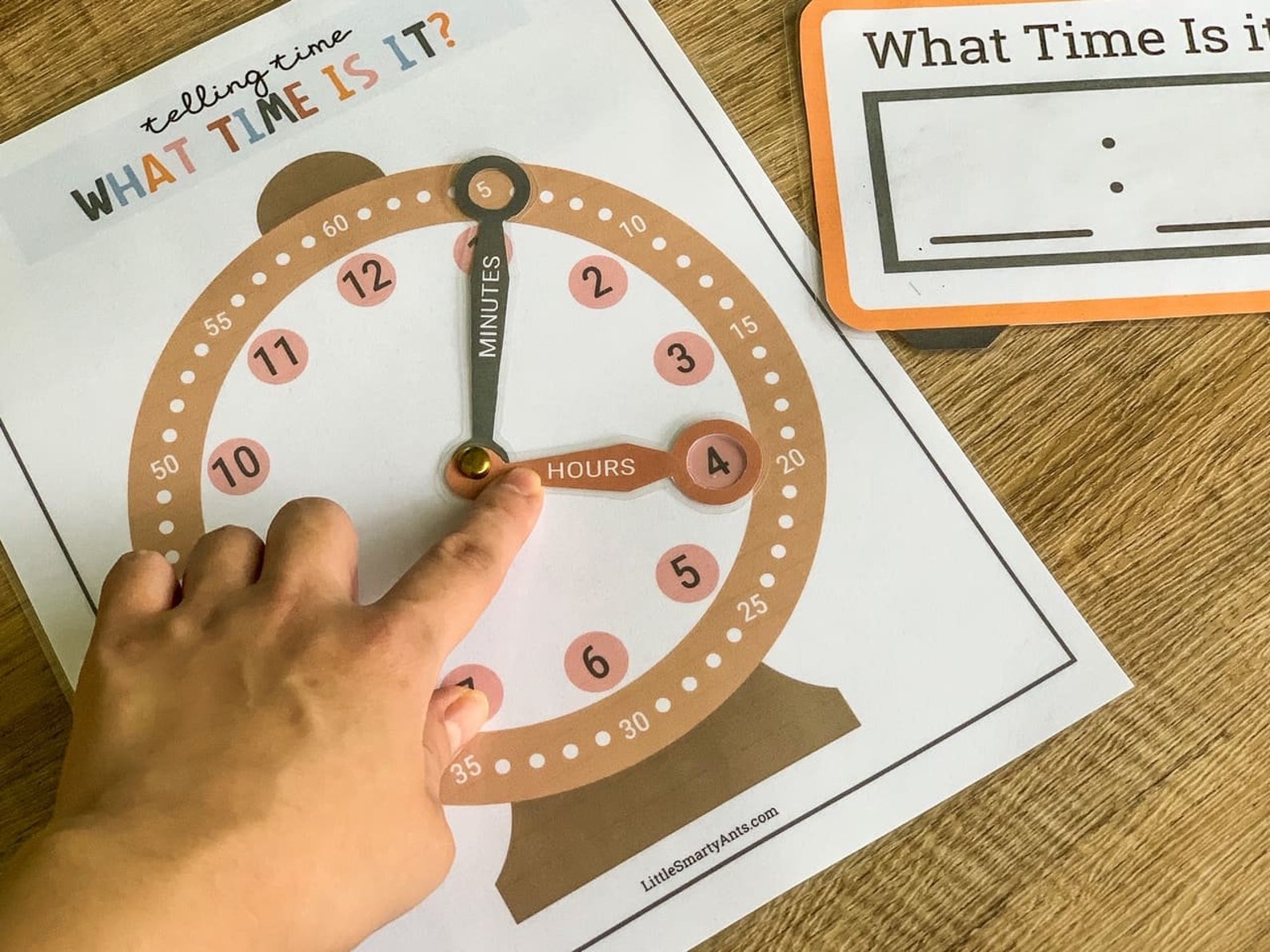Learning Time Printable Clock What Time is It Telling Time - Etsy