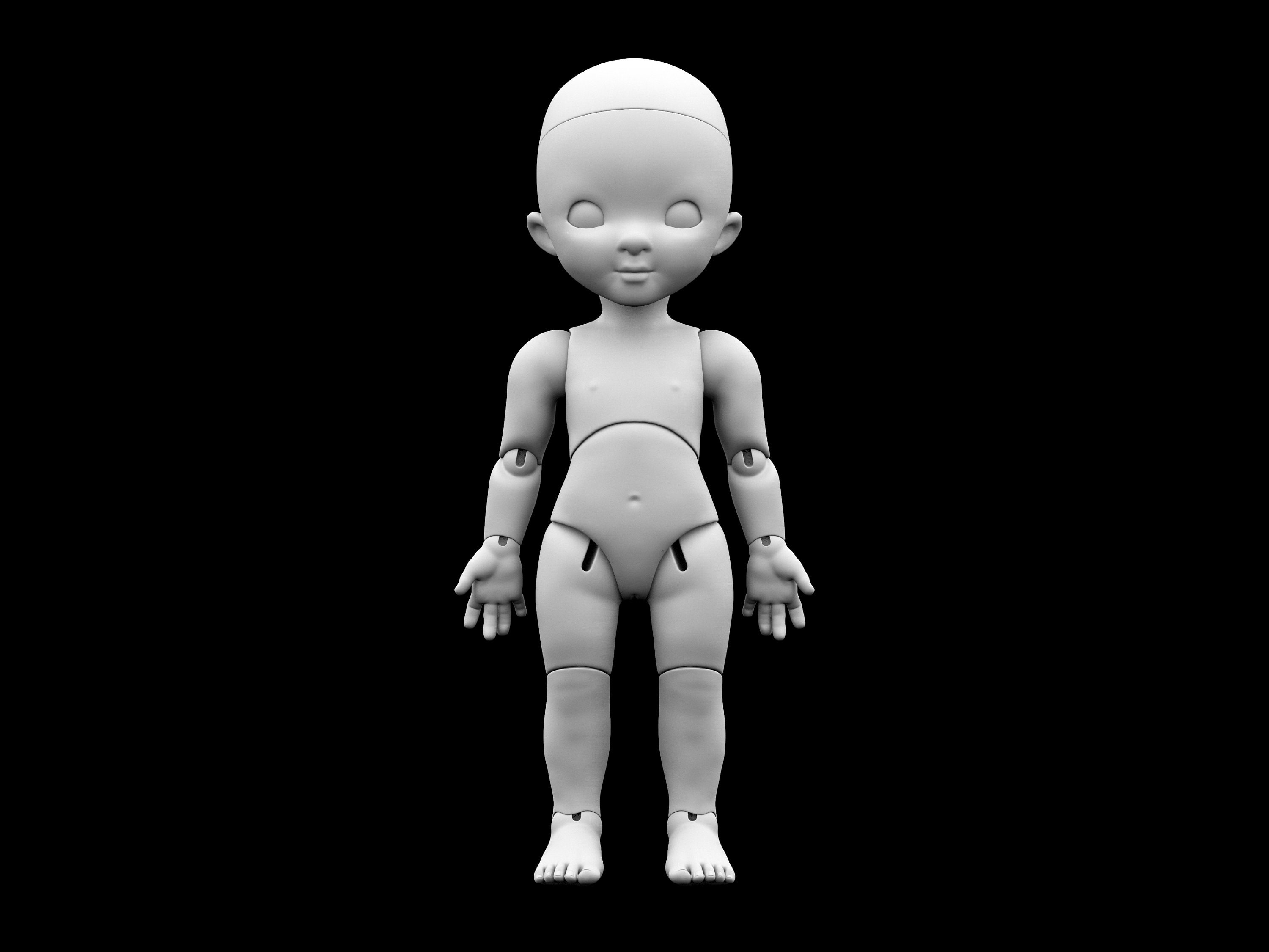 3d printing bjd zbrush