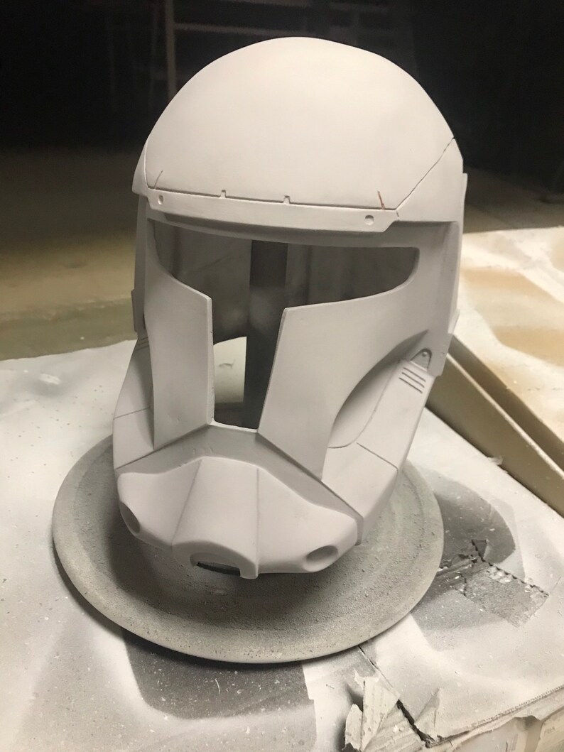 Star Wars inspired Clone Commando Helmet Cast | Etsy