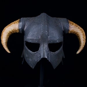 Skyrim Dragon Born Iron Helmet