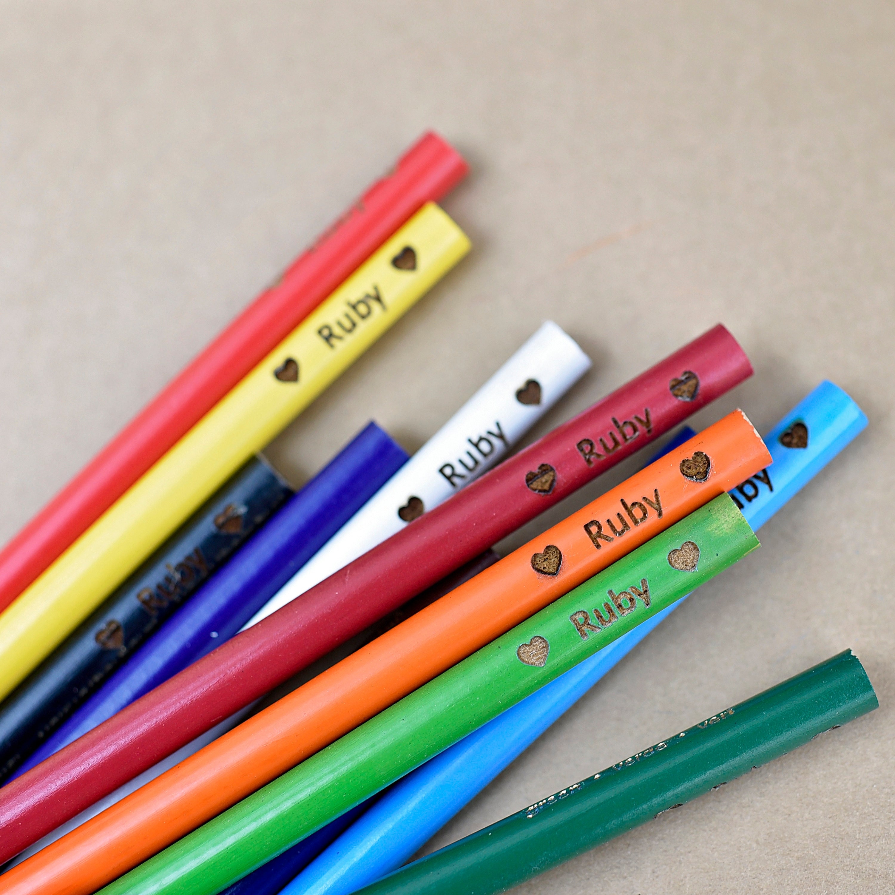 Handmade Marble Letter Crayon Party Favours - customizable! Non toxic  Crayola Crayons