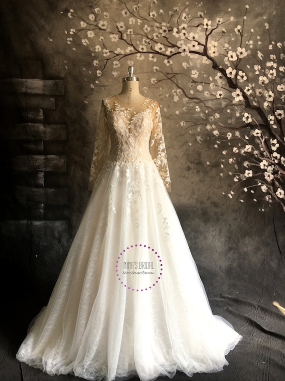 Custom wedding dress etsy sale