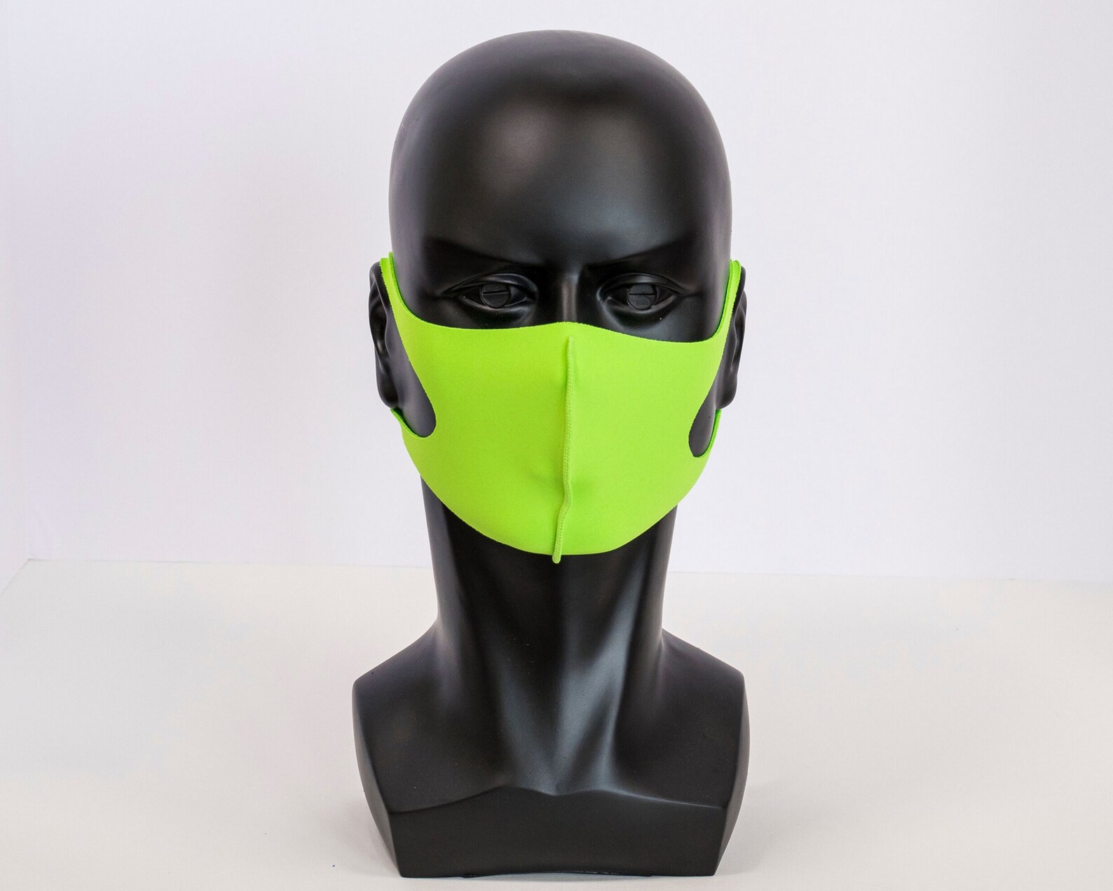 5 Masques pour visage en néoprène Neon Lime masque Etsy