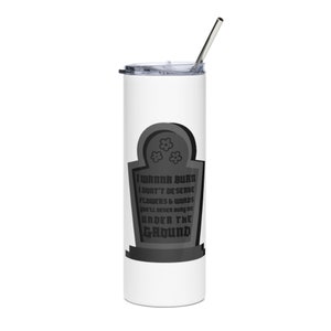 Are You Afraid of the Dark Stainless Steel Tumbler