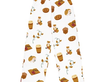 Fall Theme Lounge Pants Pajamas